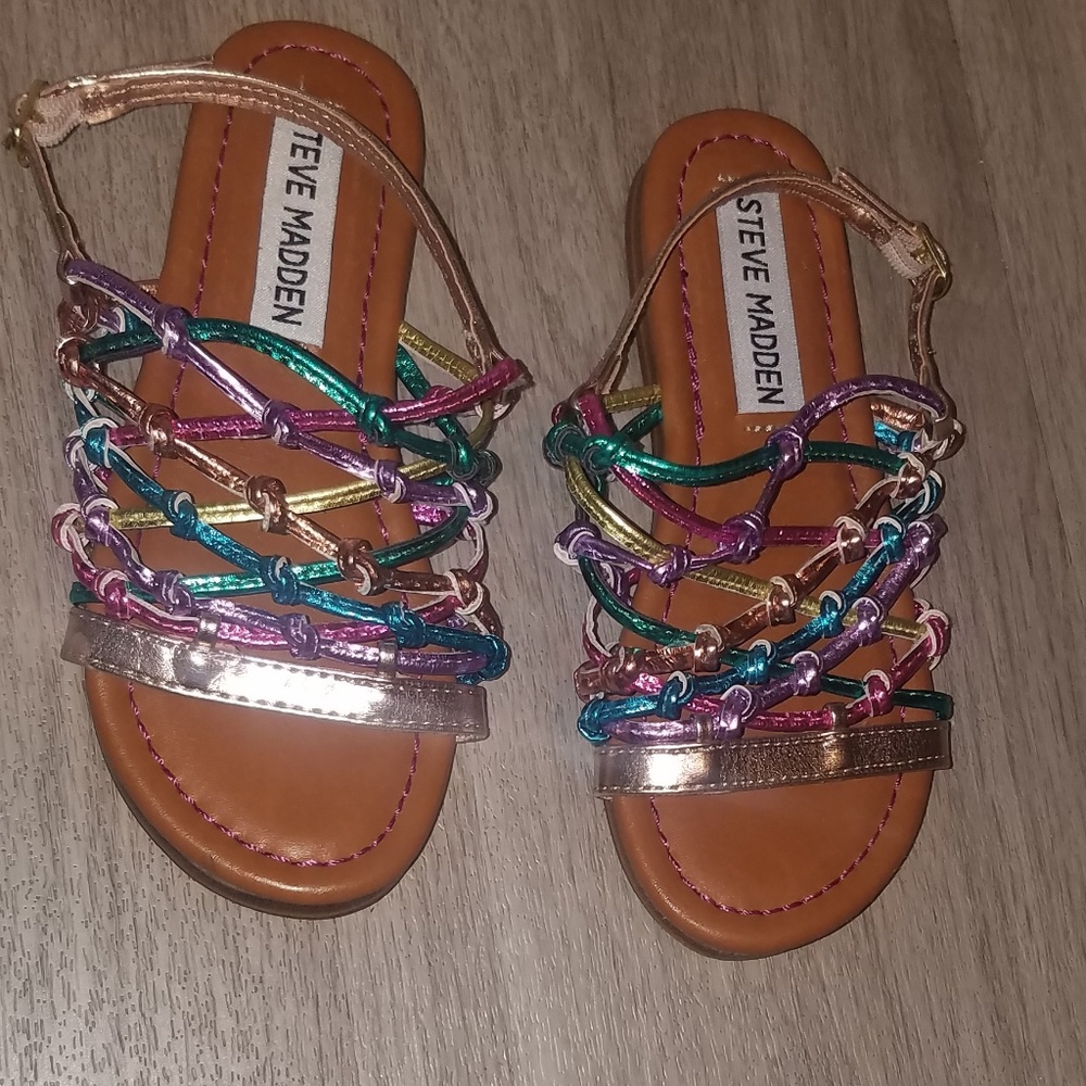 Steve Madden Rainbow Sandals